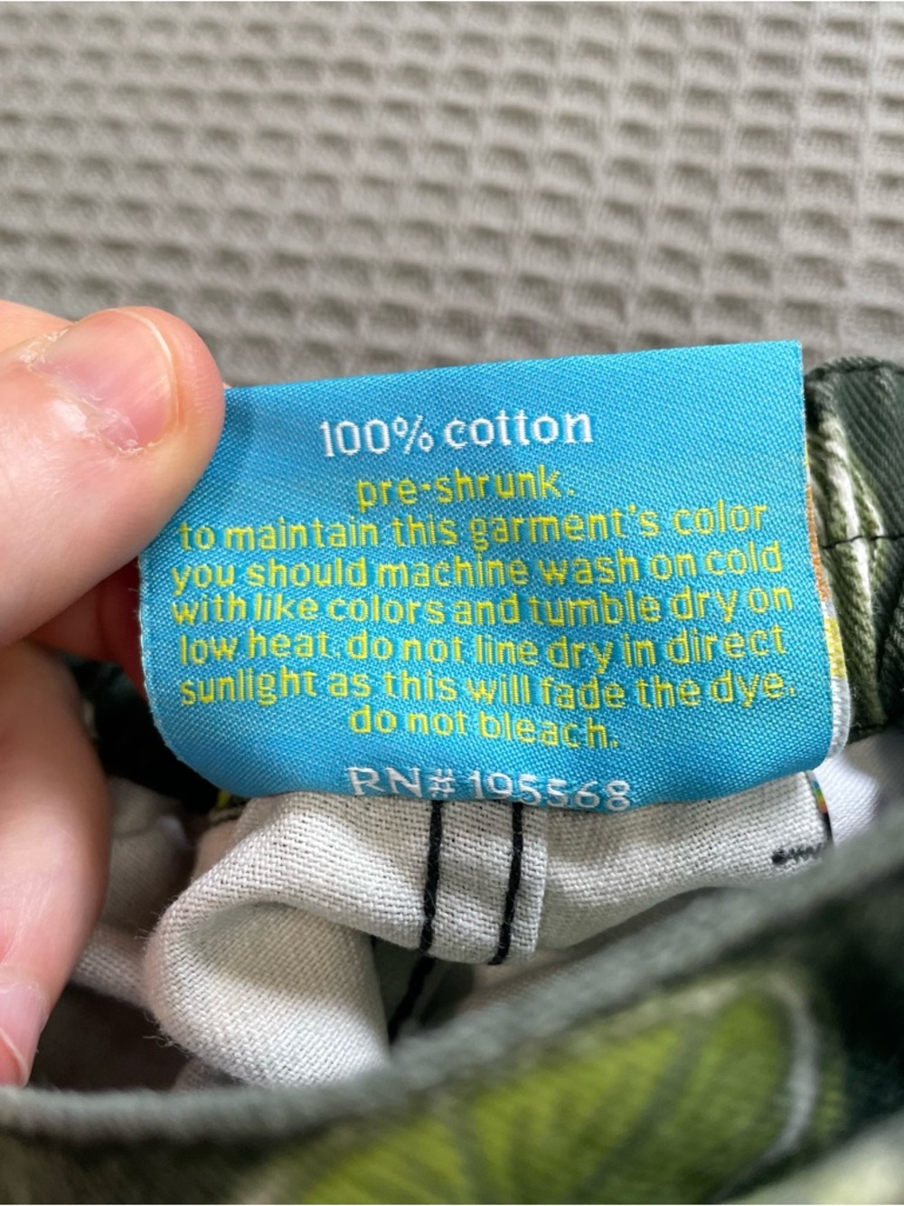 Big Bud Press Work Pants Two Tone Cookbook Print Small Womens Green Brown Multi - Picture 3 of 10